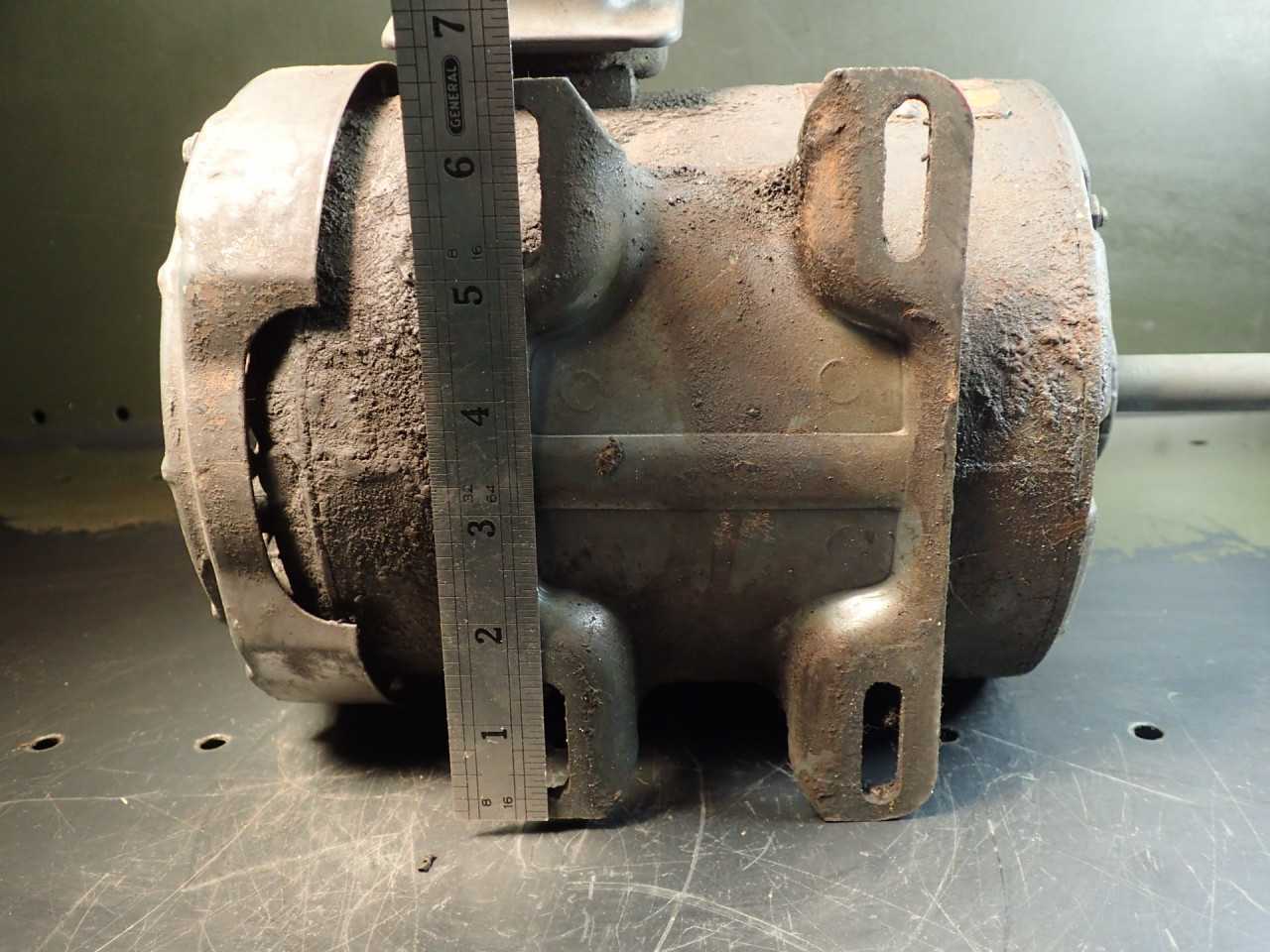 GE 5K43J2799 Electric Motor: 1HP 3450-RPM 230/460V fr. L-56 5/8" Shaft - ELECTRIC MOTORS