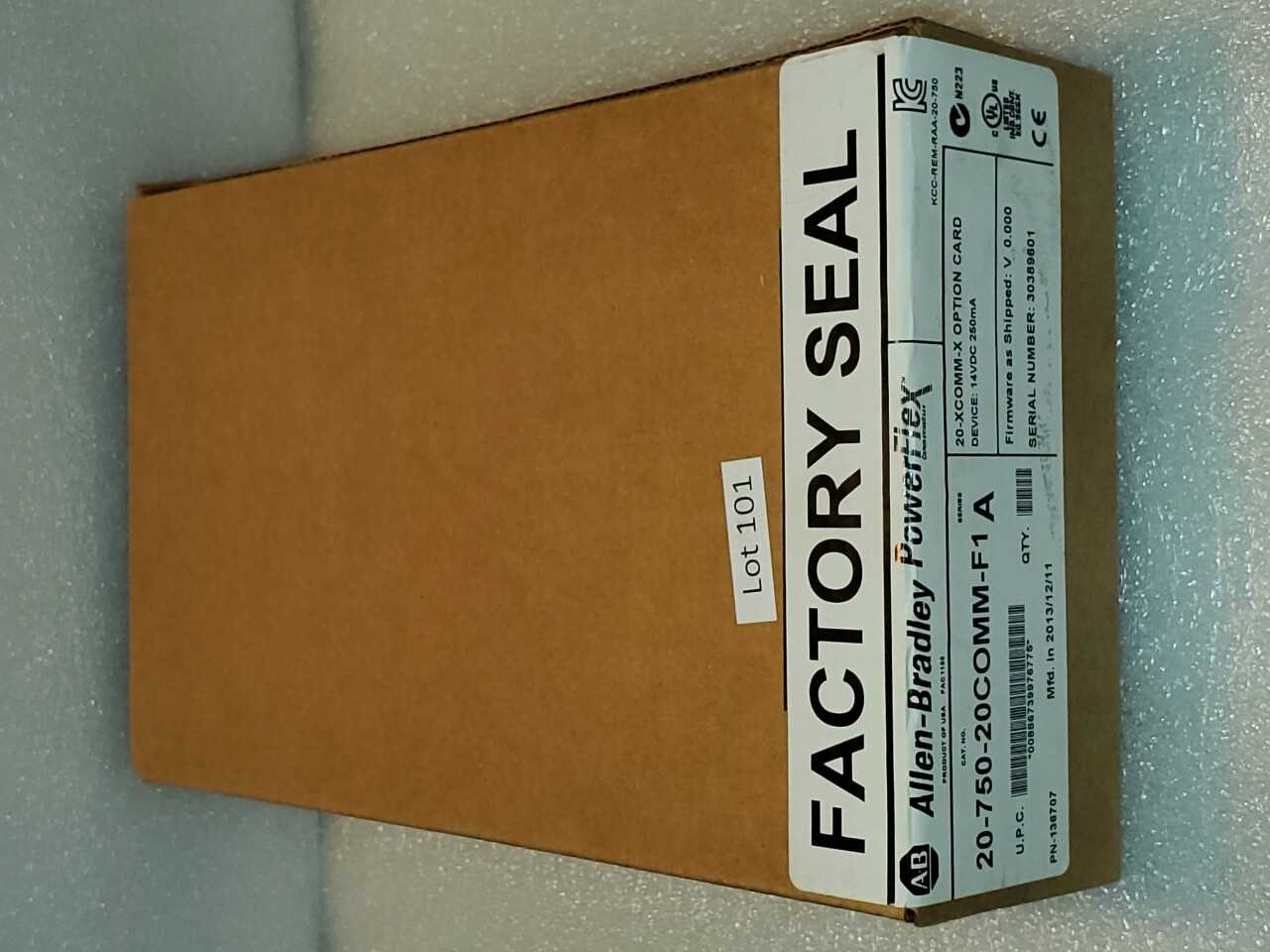 Allen Bradley Communication Carrier Card 20-750-20COMM-F1 - AUTOMATION & CONTROLS