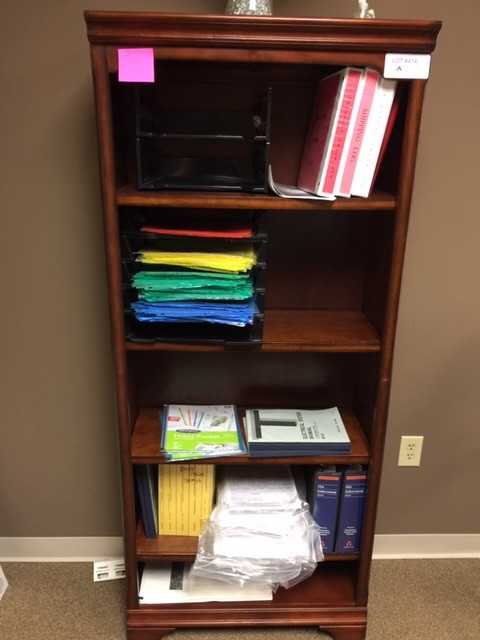(3) 4 Shelf Bookcases (No Contents) - MISCELLANEOUS (3) 4 Shelf Bookcases (No Contents) - MISCELLANEOUS