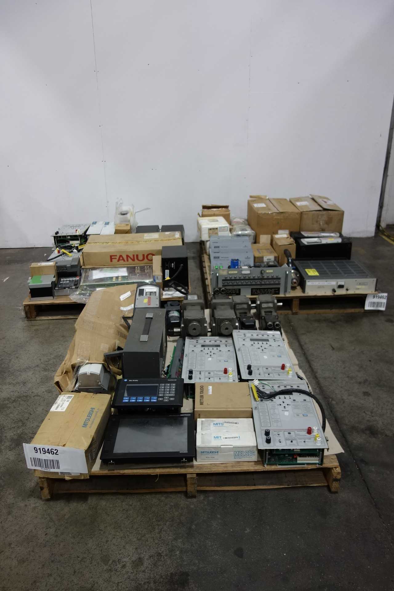 3 PALLETS OF ASSORTED AUTOMATION - INDUSTRIAL PARTS