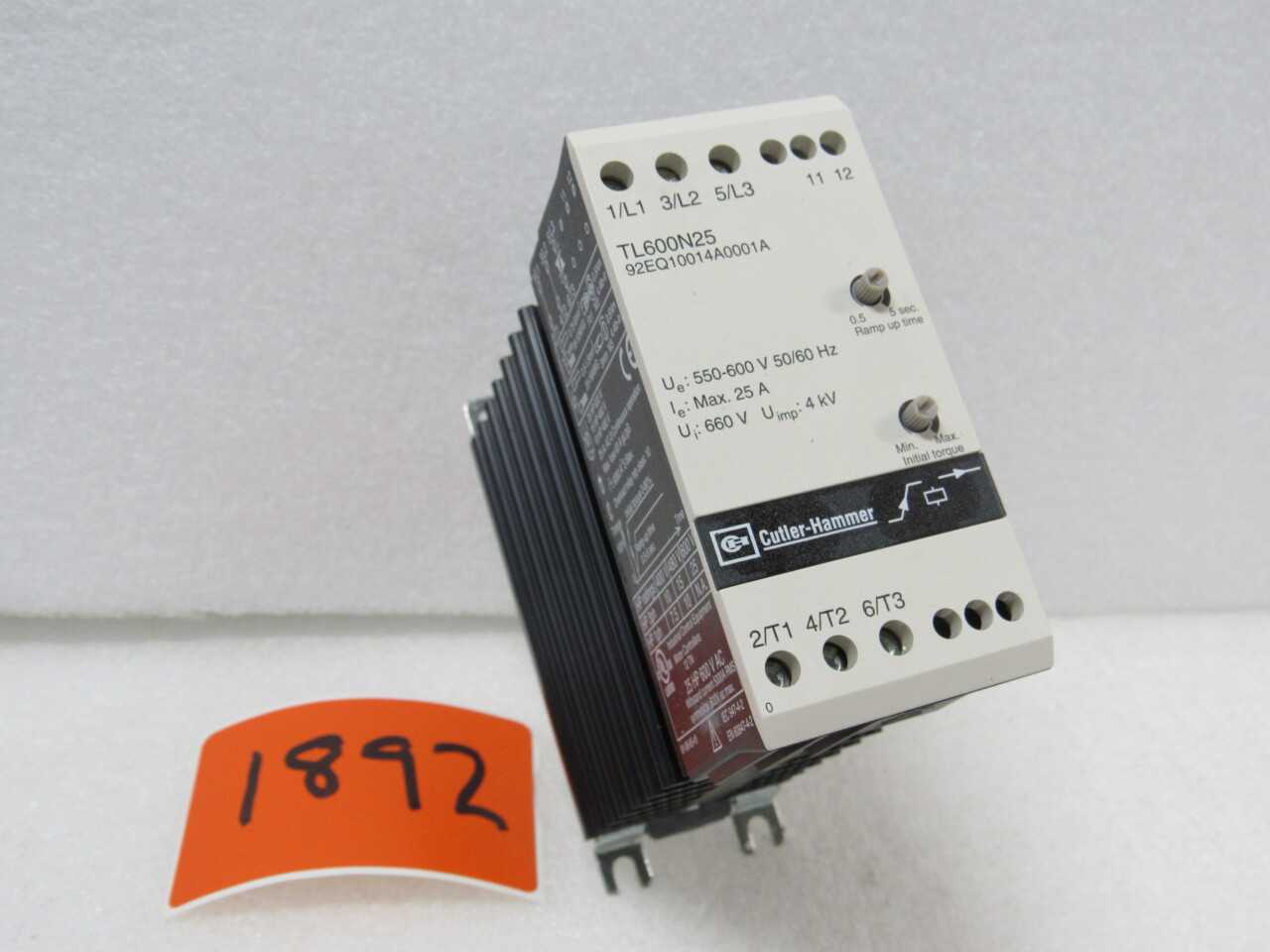 Cutler Hammer Starting Torque Limiter - SWITCHGEAR