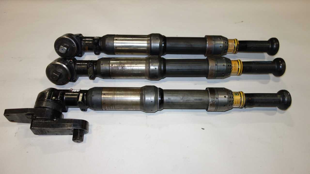 LOT OF 3 ATLAS COPCO ETV S92-270-20 ELECTRIC ANGLE NUTRUNNERS - ELECTRIC POWER TOOLS