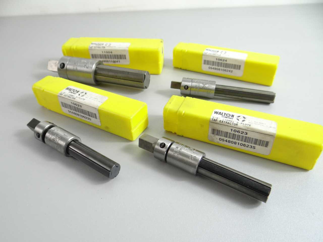 New Lot of 4 Walton Tap Extractors - MACHINING ACCESSORIES & TOOLING