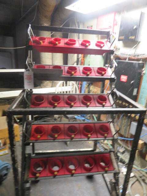 Equipto Tool Holders (9) LOT, no tooling - MISCELLANEOUS