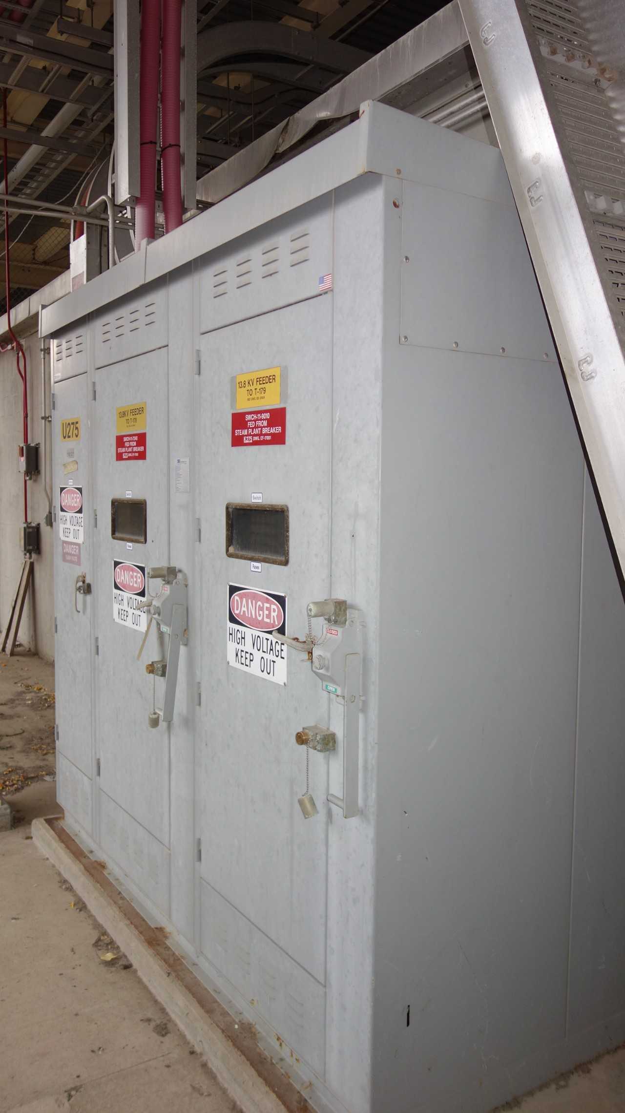 SHALLBETTER 15KV-AC 1200A TRANSFORMER SWITCHGEAR - CONTROL TRANSFORMERS