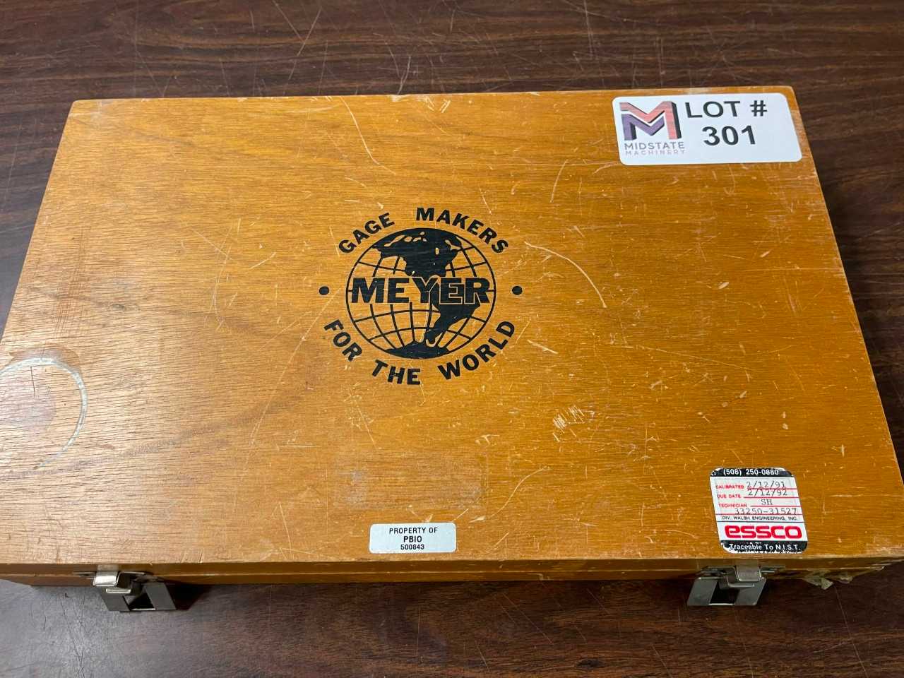 Meyer Gage Pin set .061/.250 - MACHINING ACCESSORIES & TOOLING