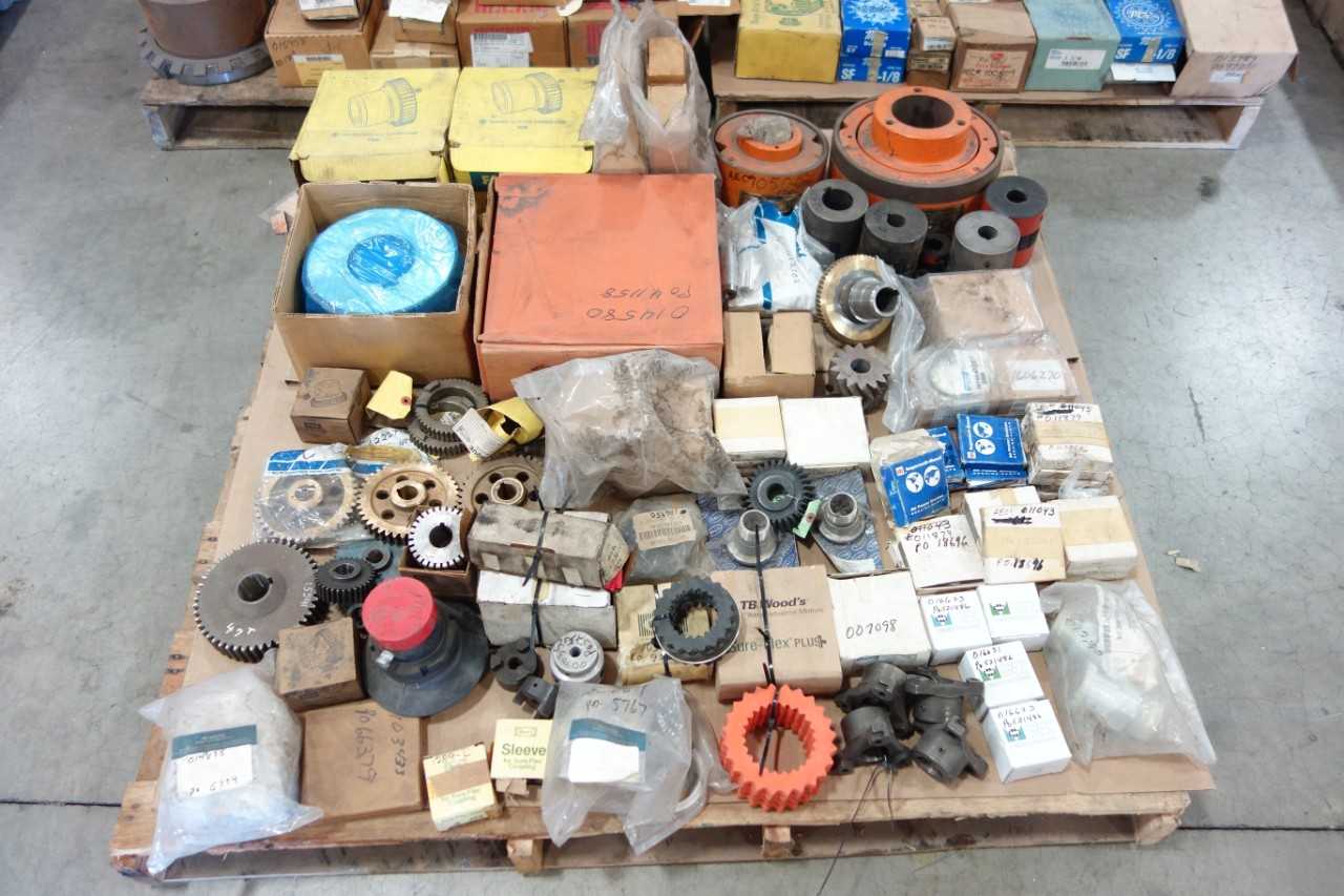 3 PALLETS OF ASSORTED POWER TRANSMISSION - POWER TRANSMISSION