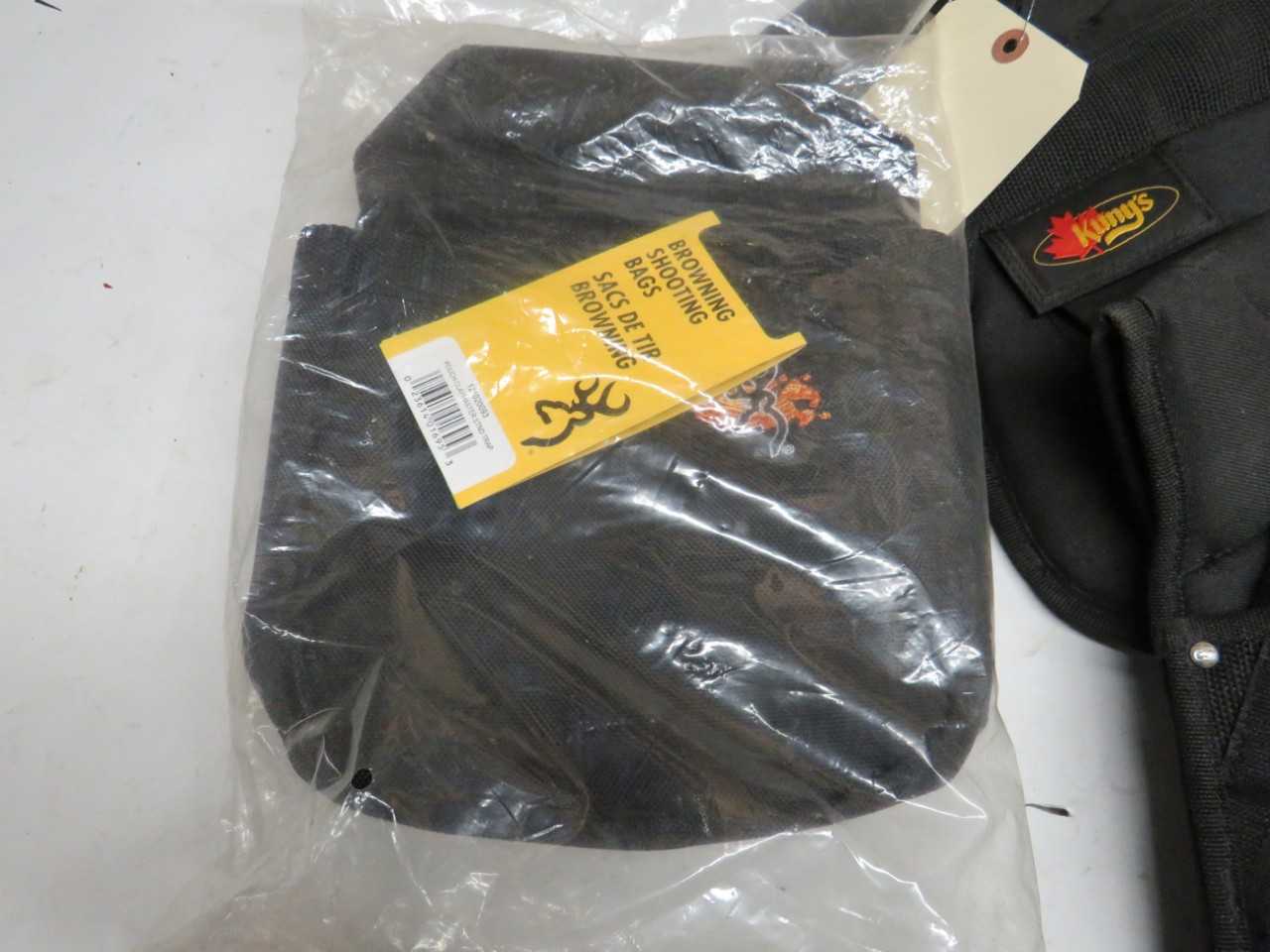 LOT OF KUNY'S BROWNING SHOOTING BAGS - ELECTRIC POWER TOOLS