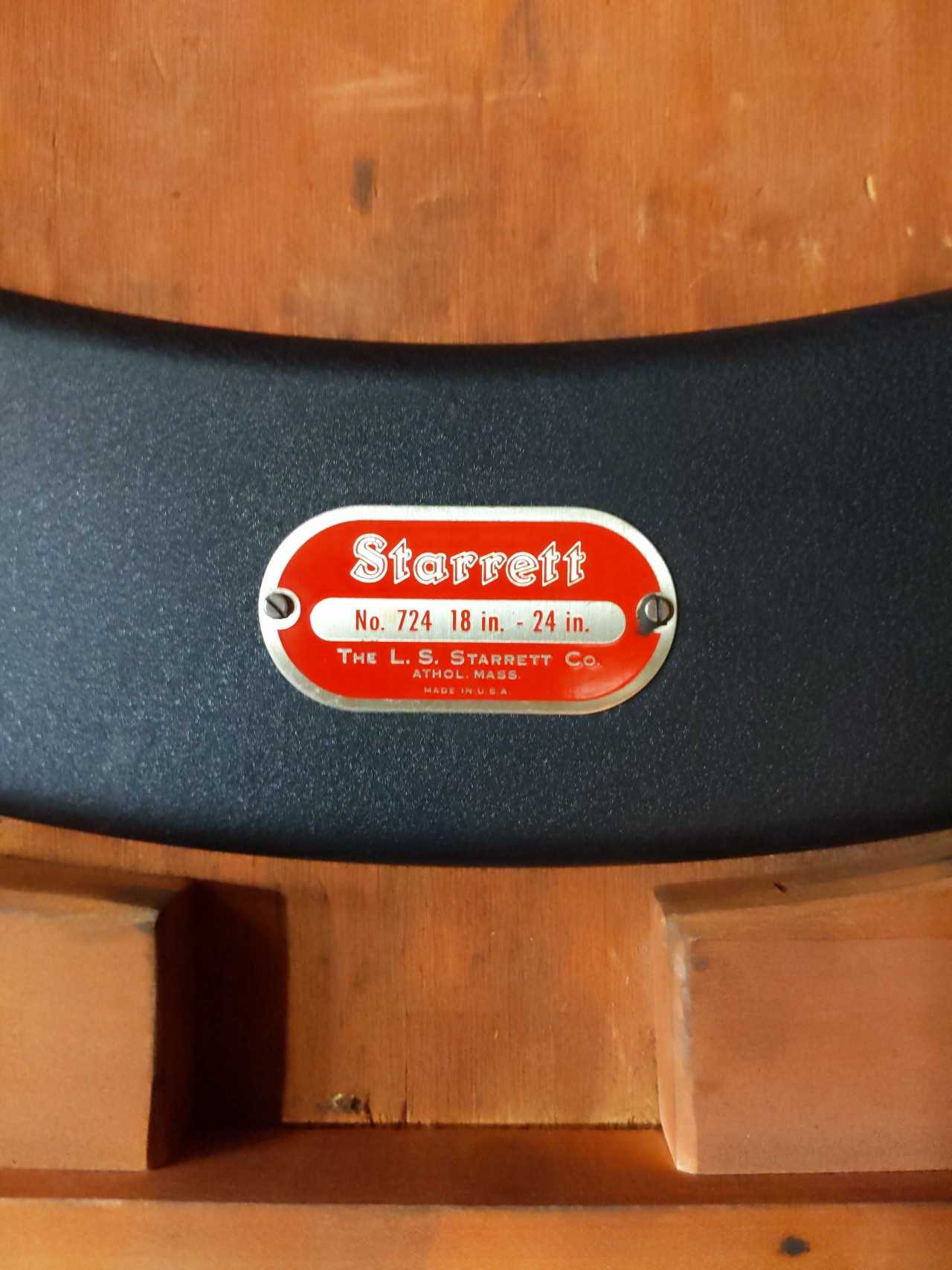 Starrett No.724 Calibration tool - MISCELLANEOUS