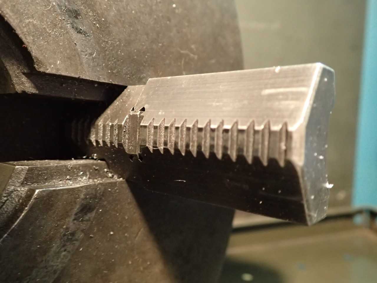 Buck 10" 3-Jaw Lathe Chuck: Synchronous Scroll 2-1/4" Thru Hole, Plain Back, USA - HOLEMAKING TOOLS