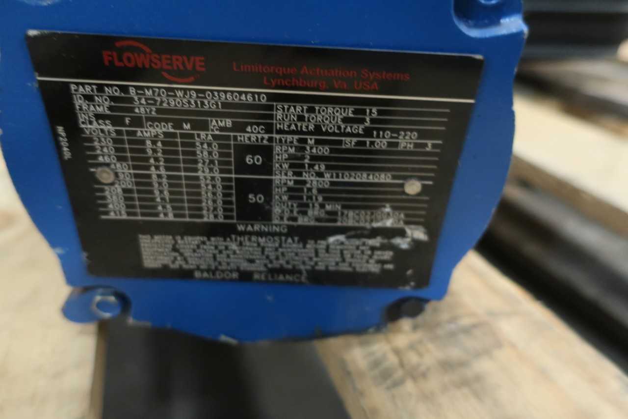 LIMITORQUE L120-20 ACTUATOR - VALVES