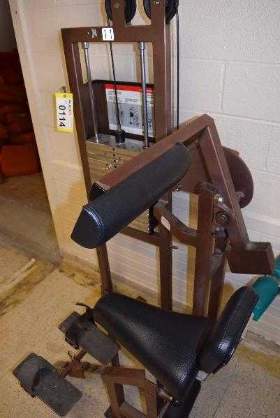 CYBEX EAGLE FITNESS SYSTEM ABDOMINAL WEIGHT MACHINE - MISCELLANEOUS