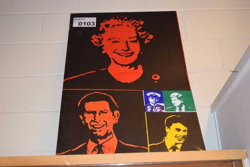 1 PORTRAIT OF FAMOUS CELEBRITIES - MISCELLANEOUS