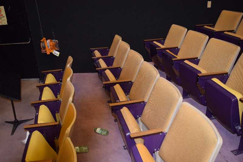 LOT OF THEATRE STYLE FOLDING CHAIRS - MISCELLANEOUS