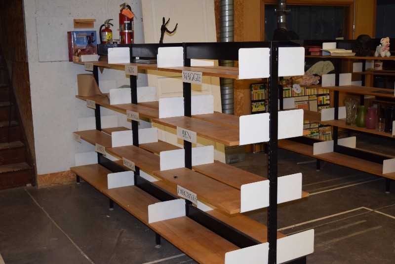 CONTENTS OF SHELVES INCLUDING SHELVES - MISCELLANEOUS