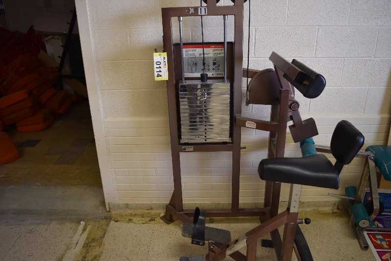CYBEX EAGLE FITNESS SYSTEM ABDOMINAL WEIGHT MACHINE - MISCELLANEOUS
