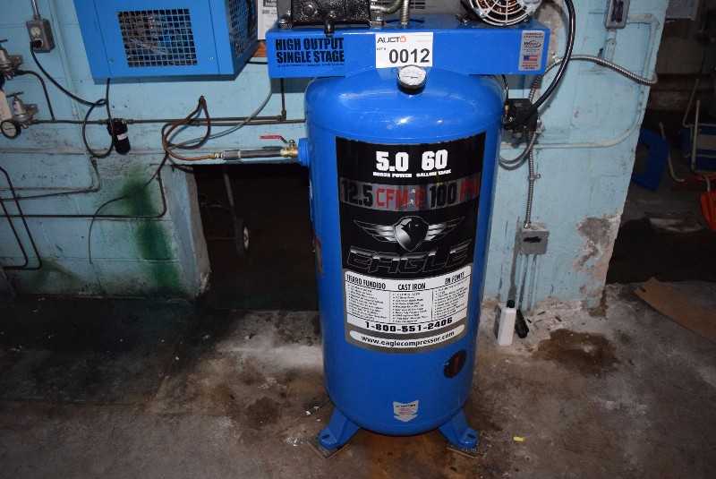 EAGLE C4160V1 60 GALLONS 150 PSI 5 HP AIR COMPRESSOR - MISCELLANEOUS