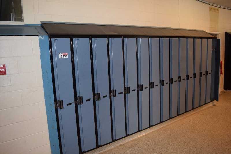 LOT OF STUDENT LOCKERS - MISCELLANEOUS