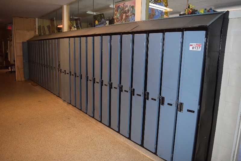 LOT OF STUDENT LOCKERS - MISCELLANEOUS
