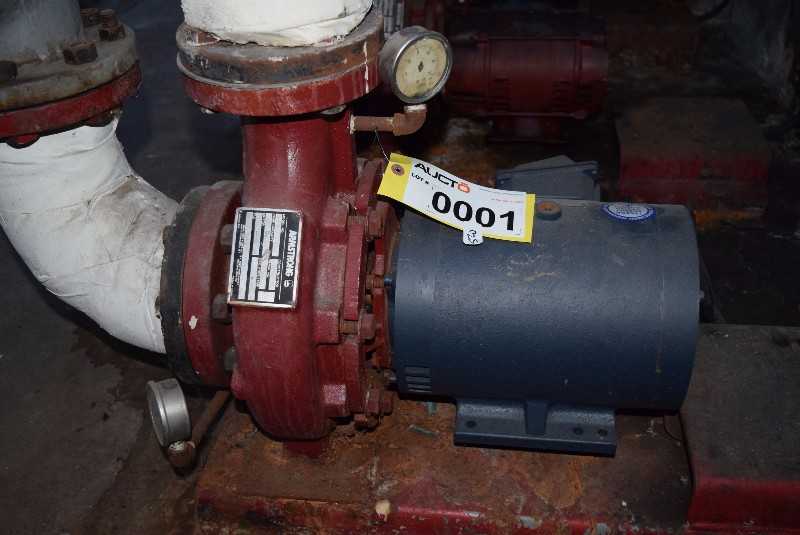 ARMSTRONG 4X3X8 CENTRIFUGAL 225 GPM 5 HP PUMP - MISCELLANEOUS