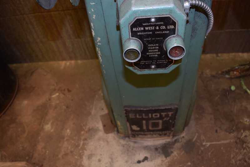 ELLIOTT 10 INCH DOUBLE ENDED GRINDER 220 V - MISCELLANEOUS