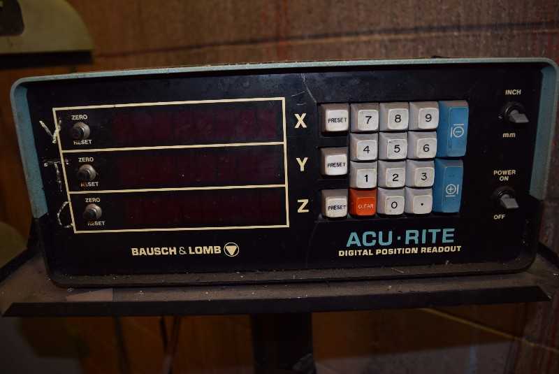 BAUSCH & LOMB DIGITAL POSITION READOUT DISPLAY SYSTEM ACU-RITE - MISCELLANEOUS