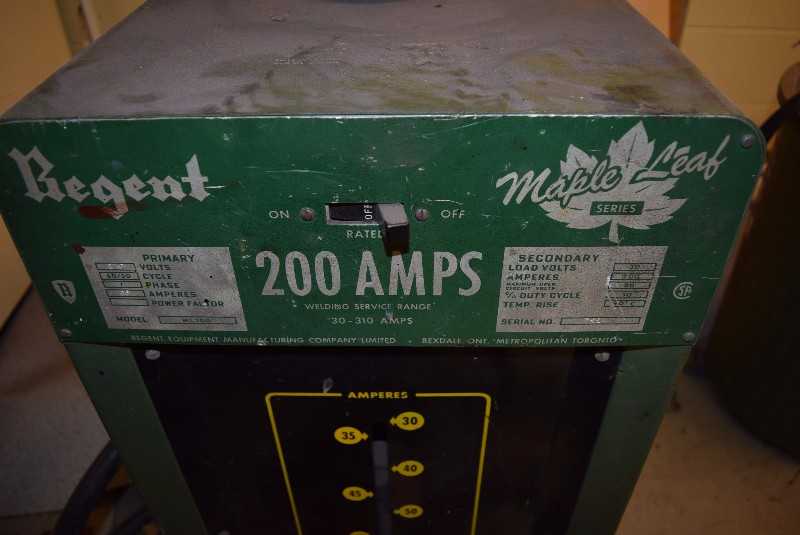 REGENT EQUIPMENT  ML200  MAPLE LEAF SERIES 66 A 230 V - MISCELLANEOUS