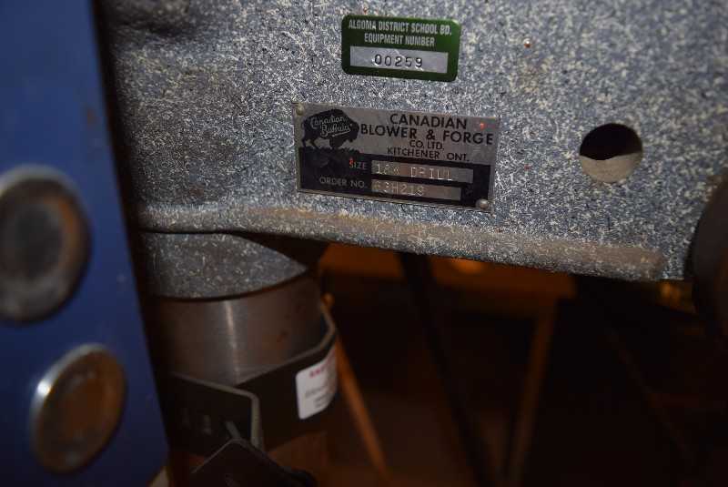 CANADIAN BLOWER & FORGE 18K DRILL PRESS - MISCELLANEOUS