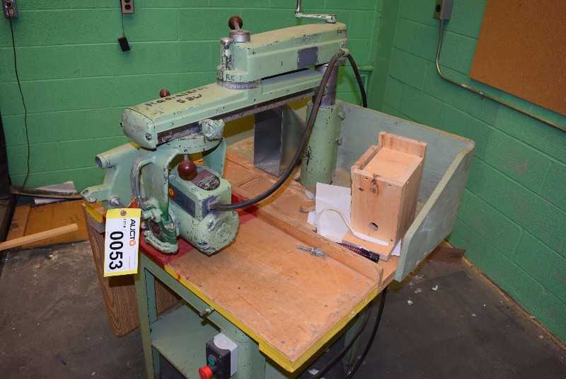 DELTA ROCKWELL 30-C RADIAL ARM SAW 2 HP 220/440 V - MISCELLANEOUS
