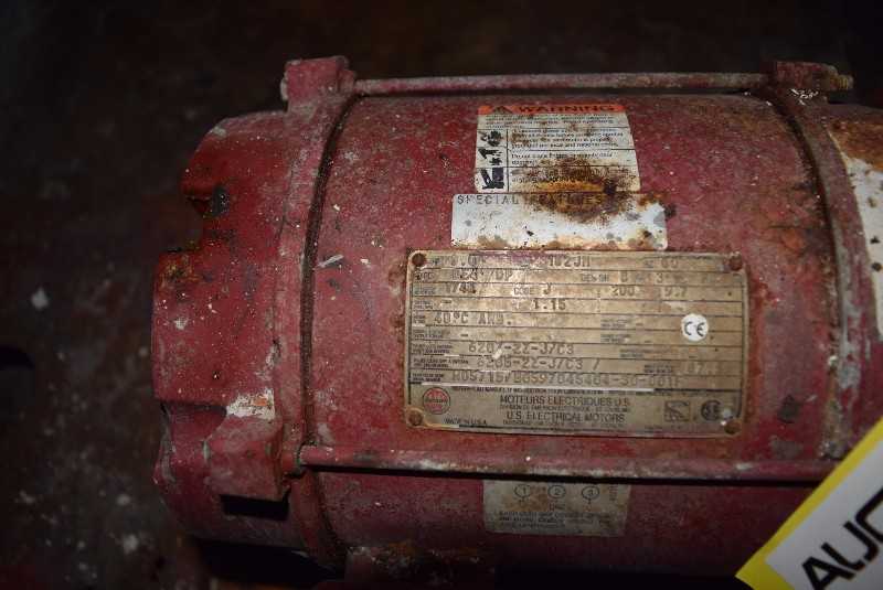 ARMSTRONG 4X3X8 CENTRIFUGAL 225 GPM 5 HP PUMP - MISCELLANEOUS