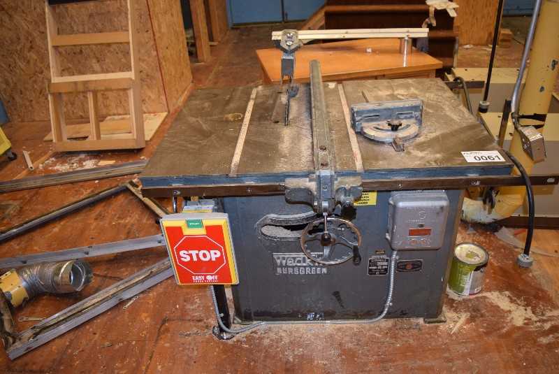 WADKIN BURSGREEN TABLE SAWBENCH - MISCELLANEOUS