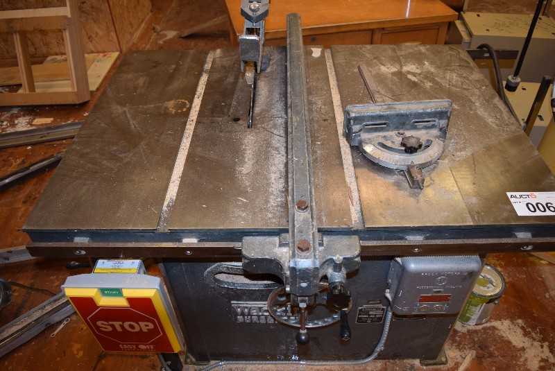 WADKIN BURSGREEN TABLE SAWBENCH - MISCELLANEOUS