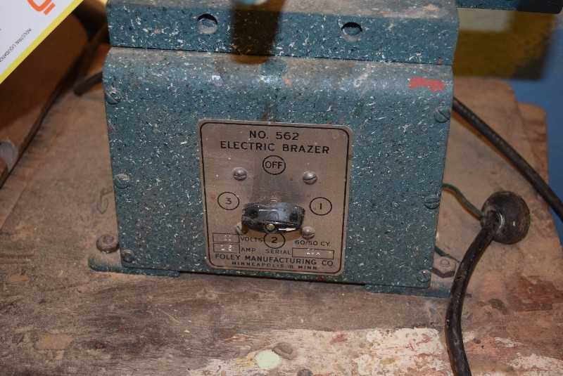 FOLEY 562 ELECTRIC BRAZER 120 - MISCELLANEOUS