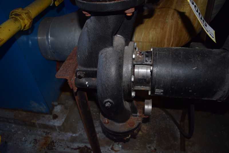 GRUNDFOS 182 GPM CIRCULATOR PUMP W/ 1 HP MOTOR - MISCELLANEOUS