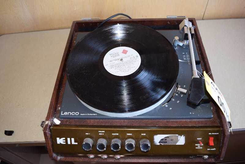LENCO KEIL VINYL RECORD TURNTABLE PLAYER - MISCELLANEOUS