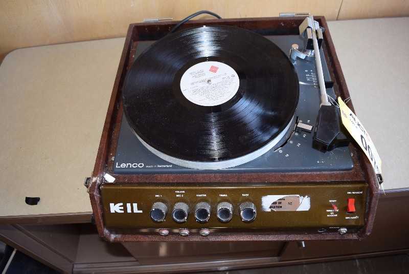 LENCO KEIL VINYL RECORD TURNTABLE PLAYER - MISCELLANEOUS