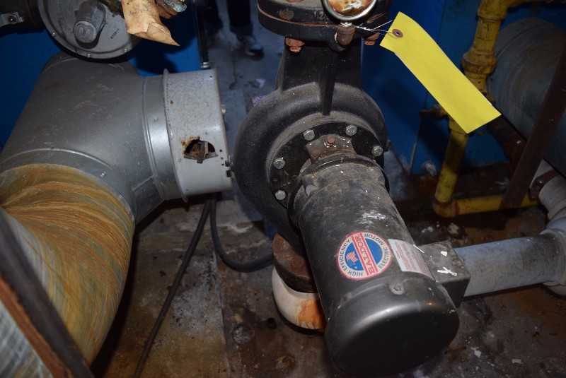 GRUNDFOS 182 GPM CIRCULATOR PUMP W/ 1 HP MOTOR - MISCELLANEOUS