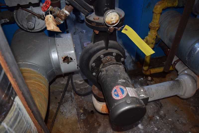 GRUNDFOS 182 GPM CIRCULATOR PUMP W/ 1 HP MOTOR - MISCELLANEOUS