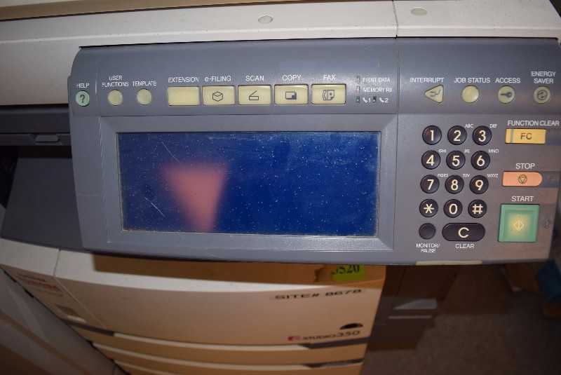 TOSHIBA E-STUDIO 350 DP-3520 115 VAC PHOTOCOPIER - MISCELLANEOUS