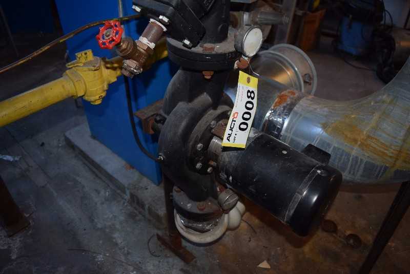 GRUNDFOS 182 GPM CIRCULATOR PUMP W/ 1 HP MOTOR - MISCELLANEOUS