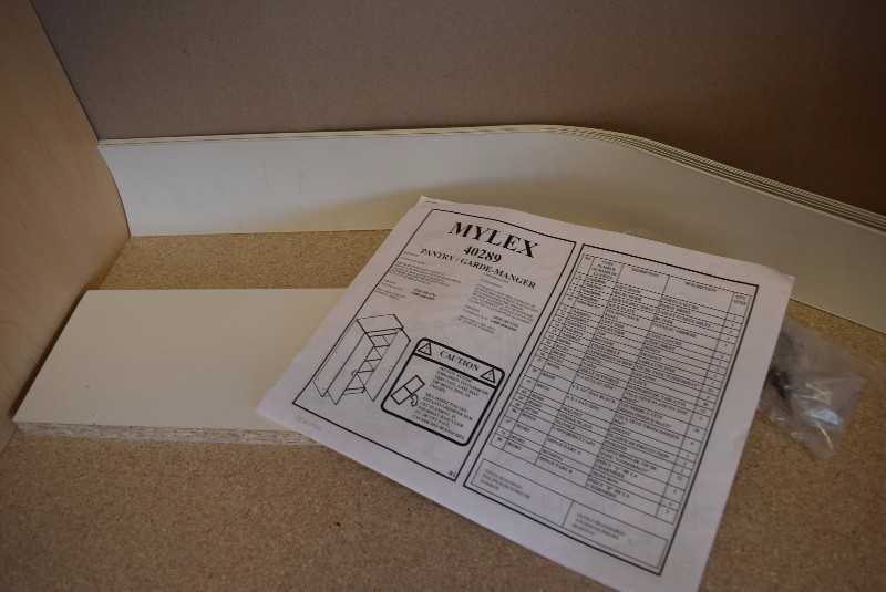 WOODEN MYLEX 40289 PANTRY CABINET - MISCELLANEOUS