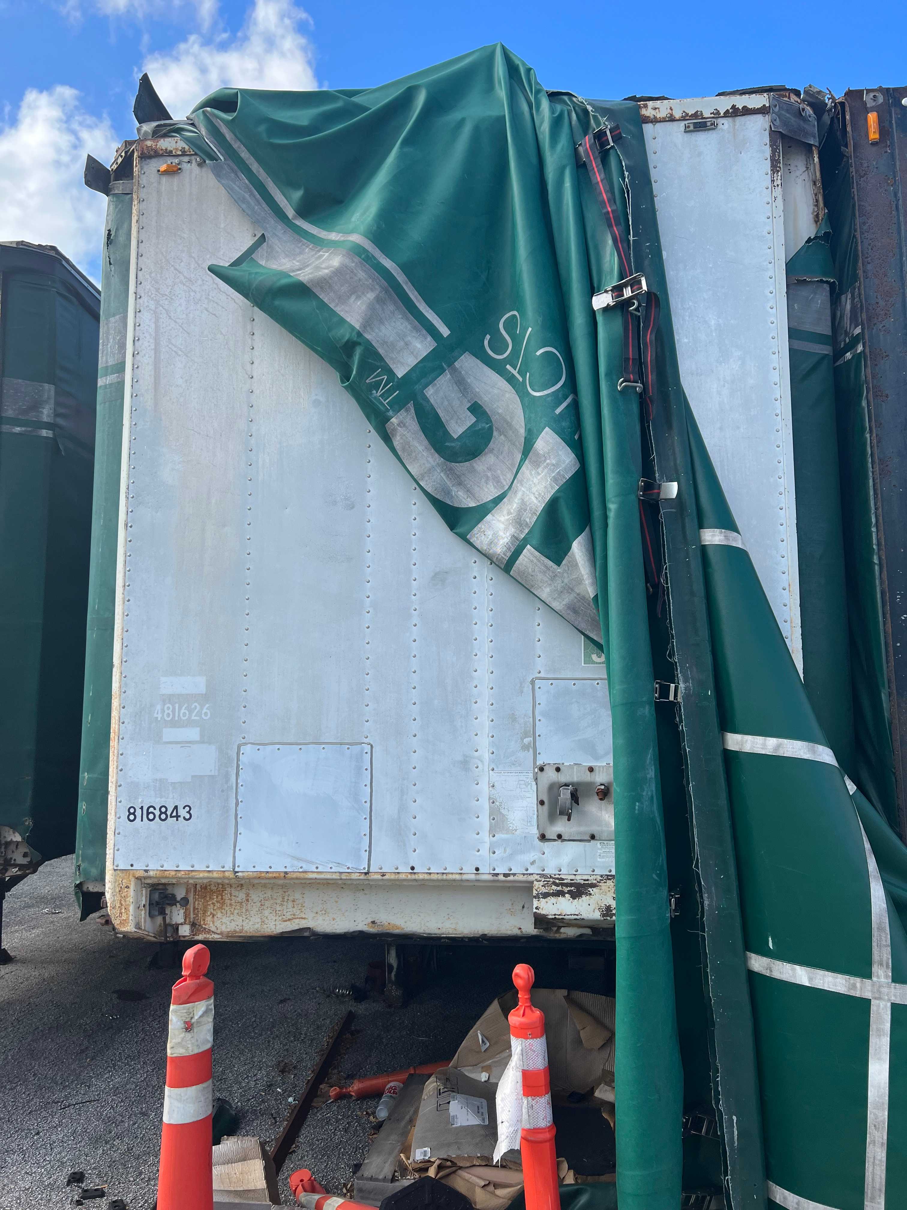 1993 Utility Curtainside Trailer 48' - Tauntliner - TRAILERS
