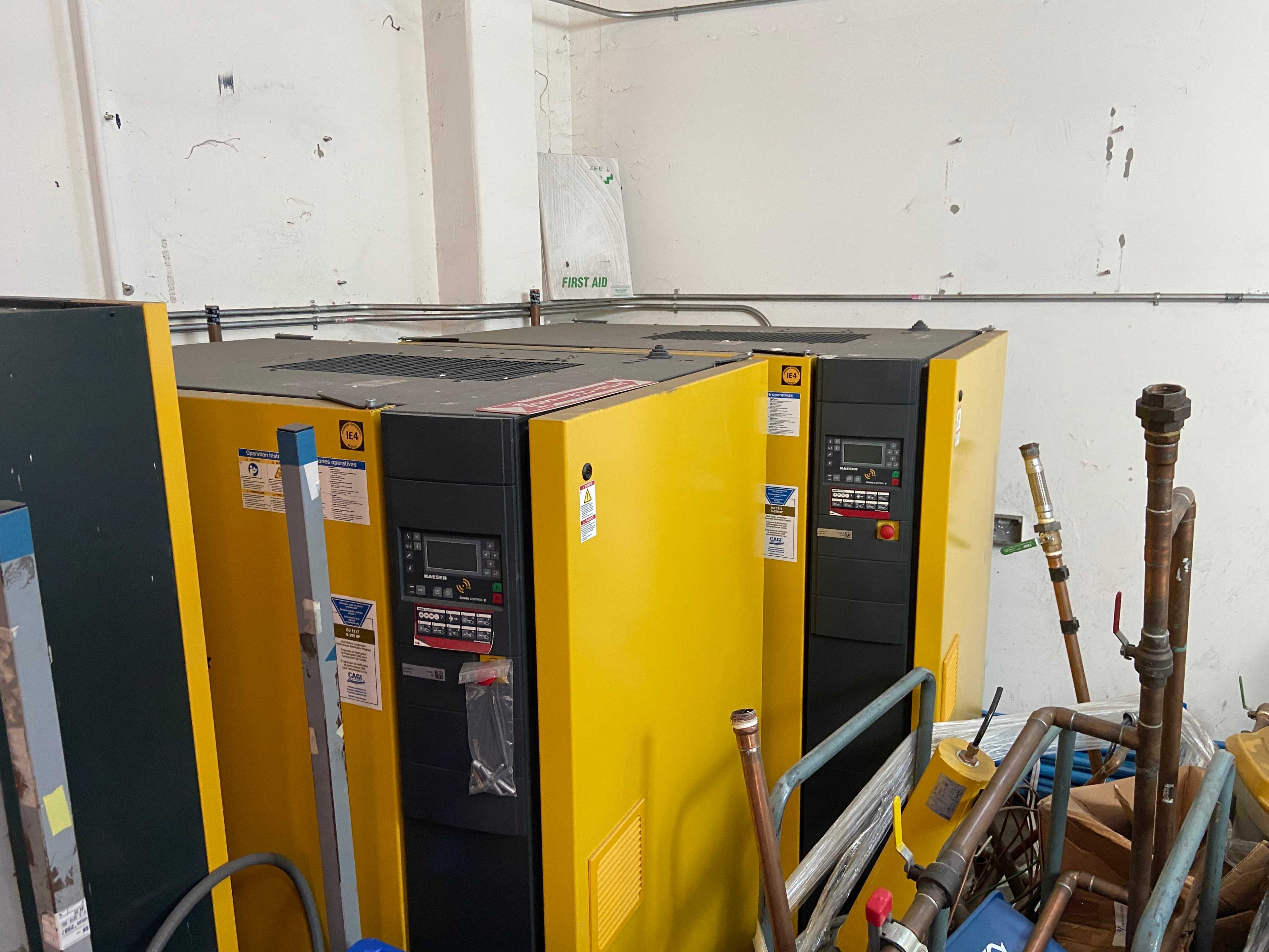 Rotary Screw Kaeser Compressor 50HP - AIR COMPRESSORS