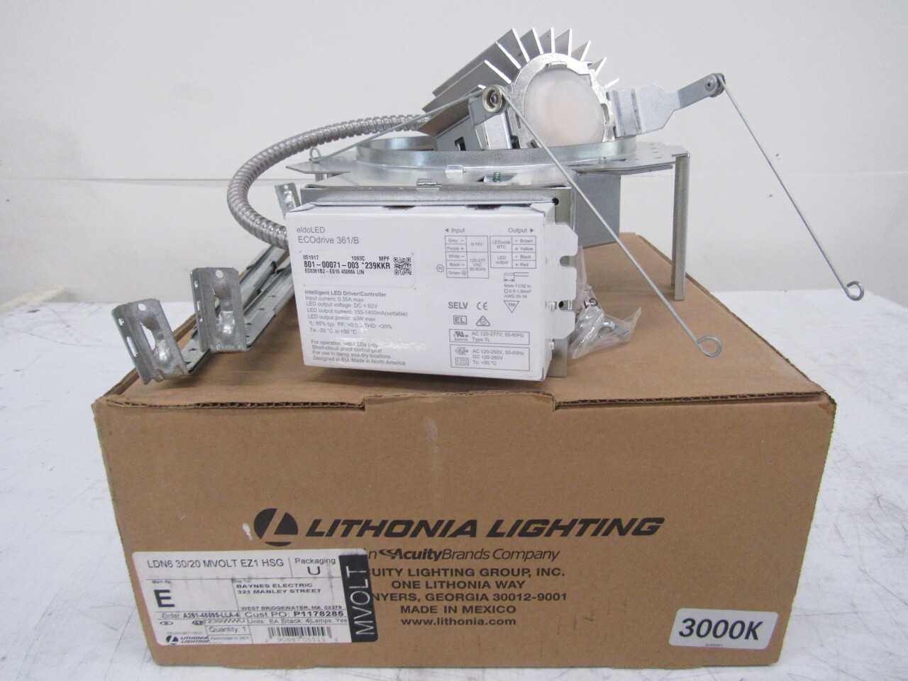 Quantity of 14x LDN6-30/20-MVOLT-EZ1-HSG Lights - LIGHTING
