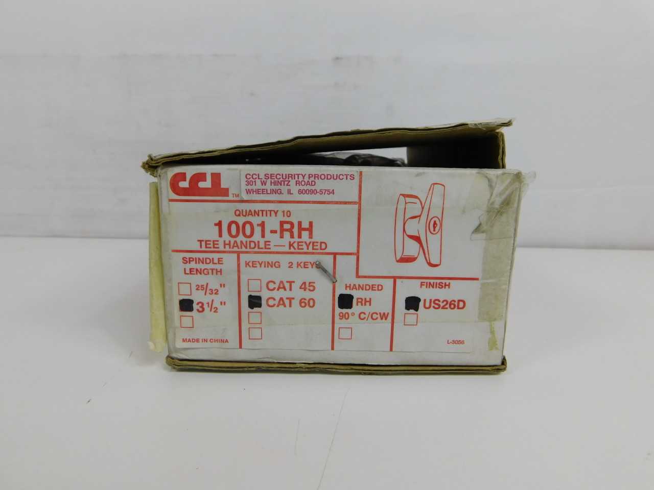 Quantity of 10x 1001-RH Electrical Panel/Loadcenter/Switchboards - ELECTRICAL COMPONENTS