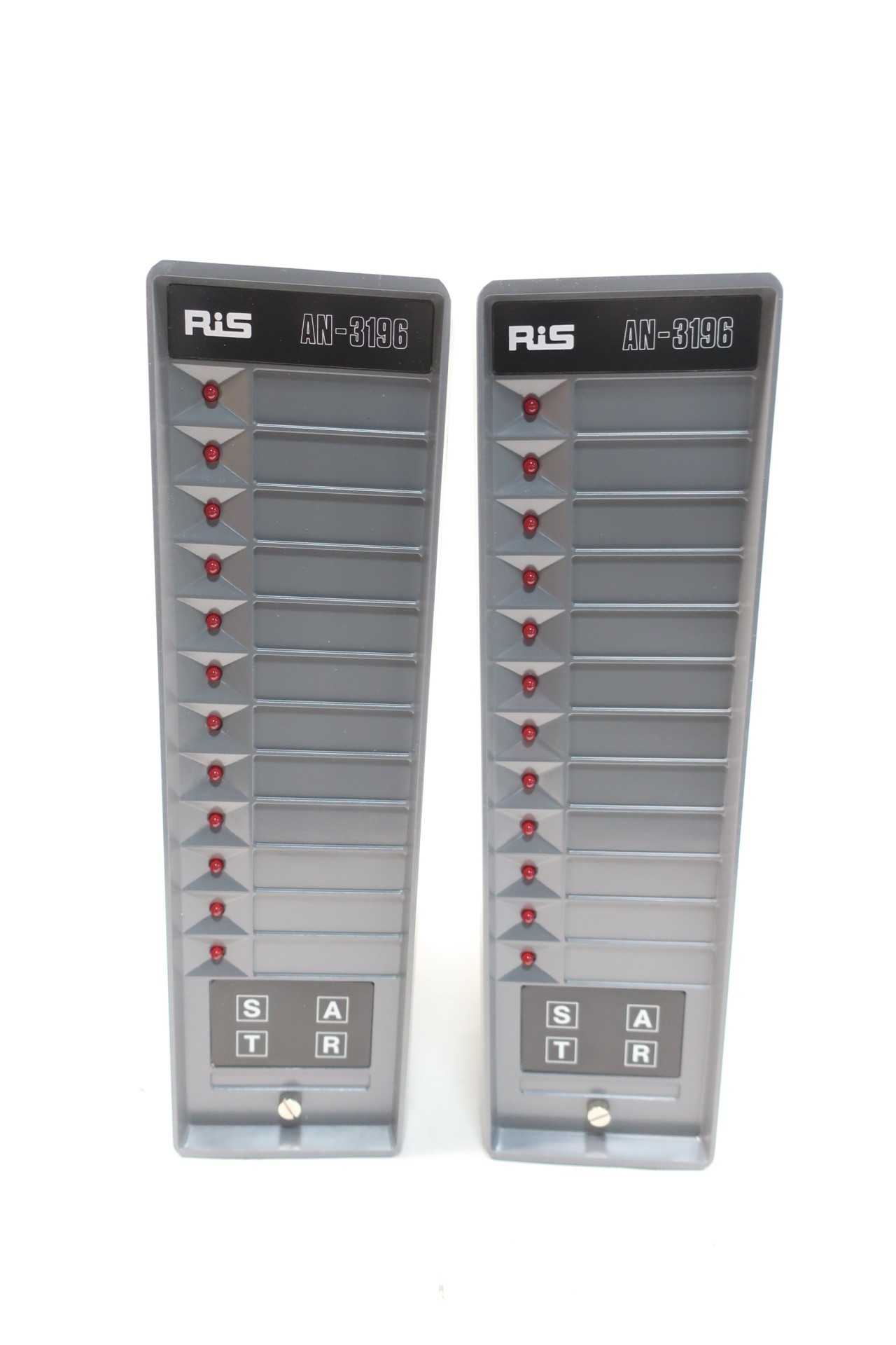 BOX OF 2 RIS AN3196 REFLASH ANNUNCIATOR ALARM MANAGEMENT SYSTEM 125VDC - AUTOMATION & CONTROLS BOX OF 2 RIS AN3196 REFLASH ANNUNCIATOR ALARM MANAGEMENT SYSTEM 125VDC - AUTOMATION & CONTROLS