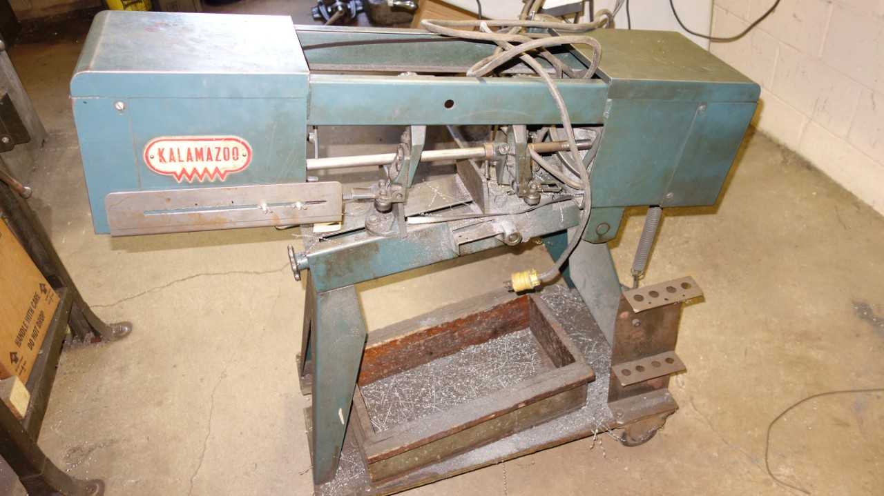 KALAMAZOO 610-D METAL CUTTING BAND SAW 115V-AC - HORIZONTAL BAND SAWS