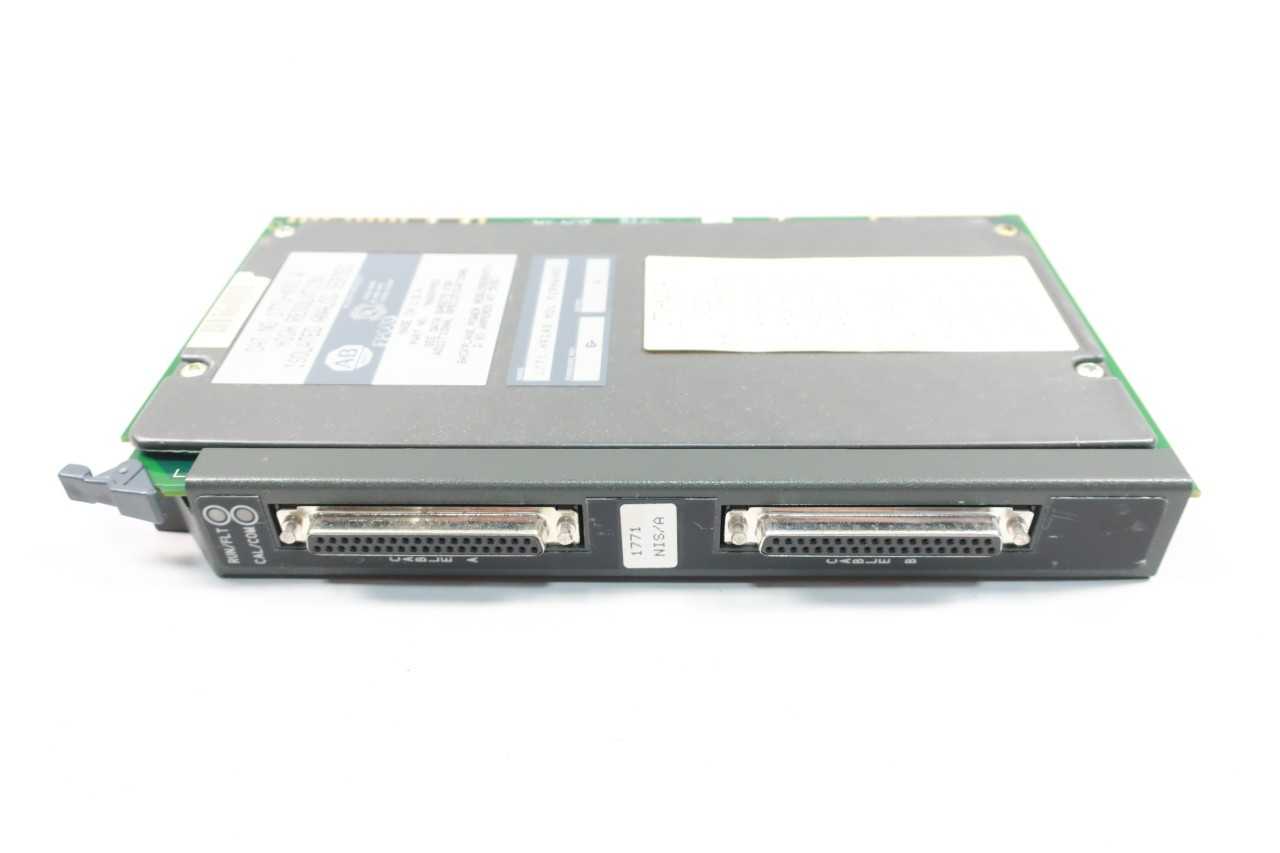 ALLEN BRADLEY 1771NIS PLC5 HIGH RESOLUTION ISOLATED ANALOG SER A INPUT MODULE - AUTOMATION & CONTROLS