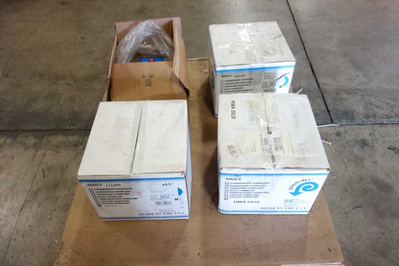 LOT OF DRAIN ALL PRESSURE HANDLER - MATERIAL HANDLING