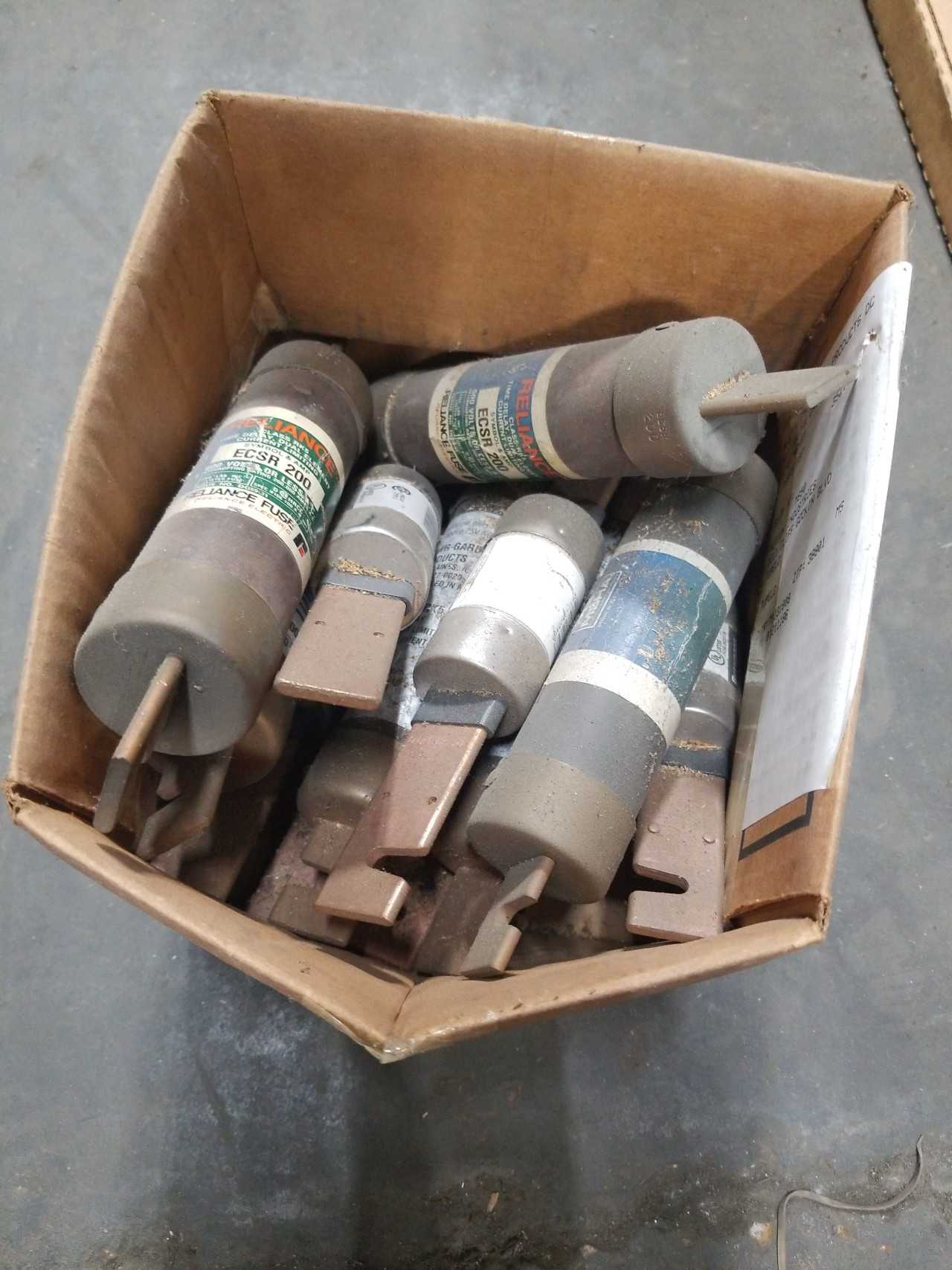 CONTENTS OF 3 SHELVES MRO , ELECTRICAL FUSE, RELAYS - MISCELLANEOUS